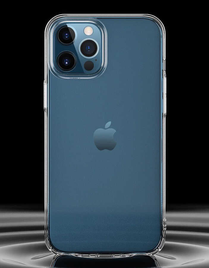 Apple iPhone 14 Pro Max Kılıf Zore Droga Kapak Renksiz
