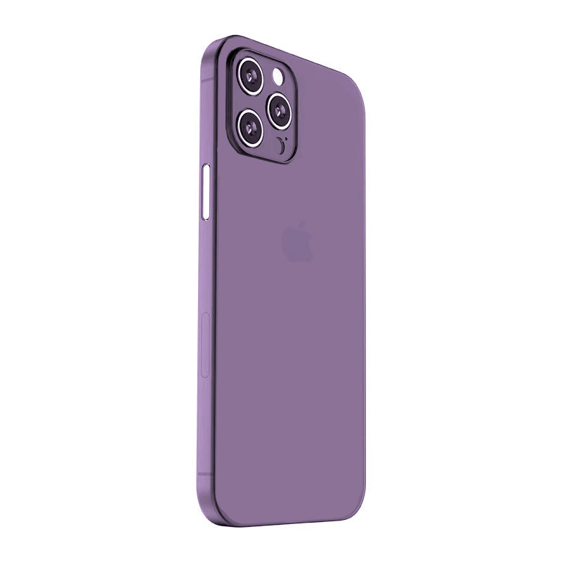 Apple iPhone 14 Pro Max Kılıf Zore Eko PP Kapak Derin Mor
