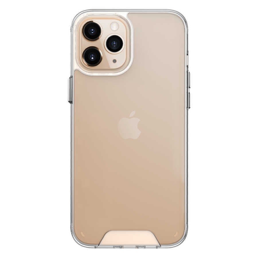 Apple iPhone 14 Pro Max Kılıf Zore Gard Silikon Renksiz