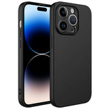 Apple iPhone 14 Pro Max Kılıf Zore Kamera Korumalı Mara Lansman Kapak Siyah