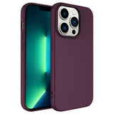 Apple iPhone 14 Pro Max Kılıf Zore LSR Lansman Kapak Koyu Mor