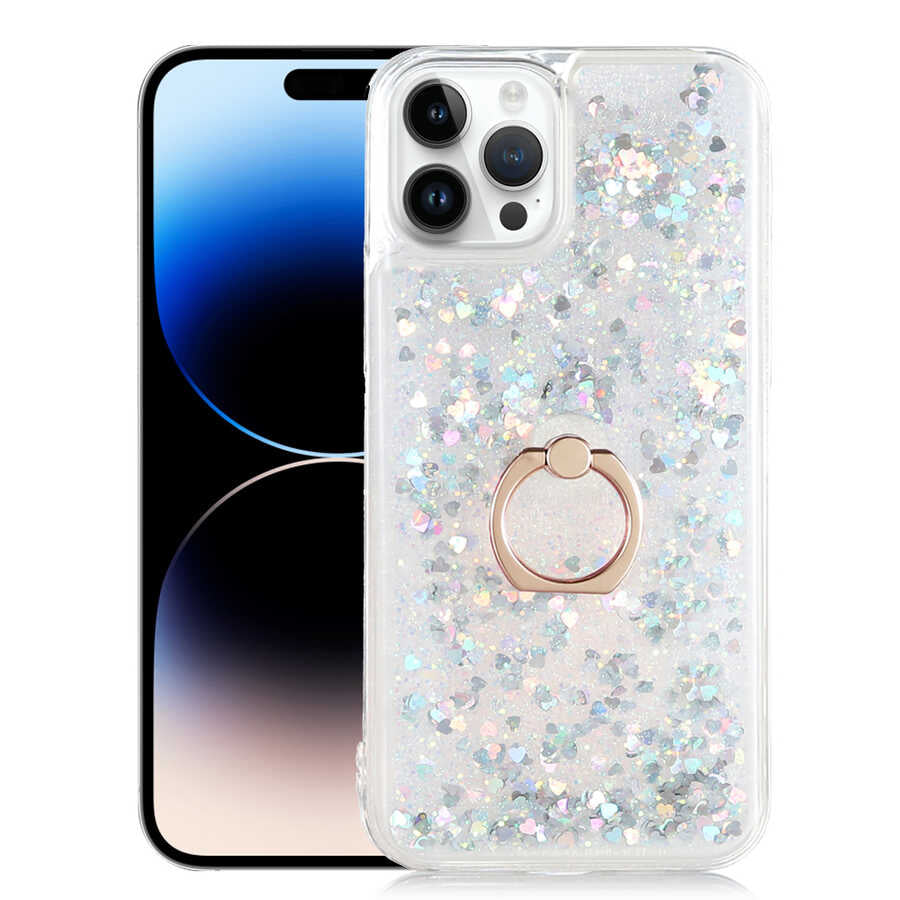 Apple iPhone 14 Pro Max Kılıf Zore Milce Kapak Gümüş
