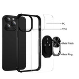 Apple iPhone 14 Pro Max Kılıf Zore Mola Kapak Siyah