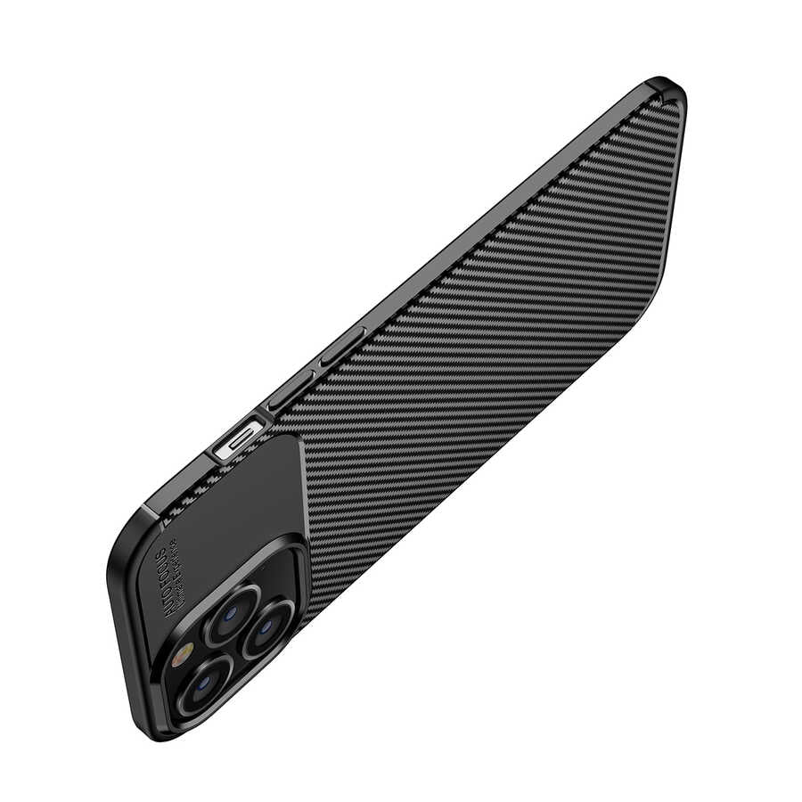 Apple iPhone 14 Pro Max Kılıf Zore Negro Silikon Kapak Lacivert