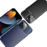 Apple iPhone 14 Pro Max Kılıf Zore Negro Silikon Kapak Lacivert