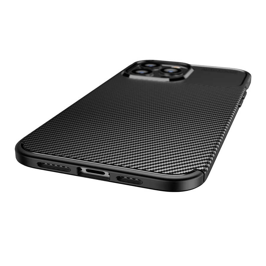 Apple iPhone 14 Pro Max Kılıf Zore Negro Silikon Kapak Lacivert