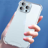 Apple iPhone 14 Pro Max Kılıf Zore Nitro Anti Shock Silikon Renksiz