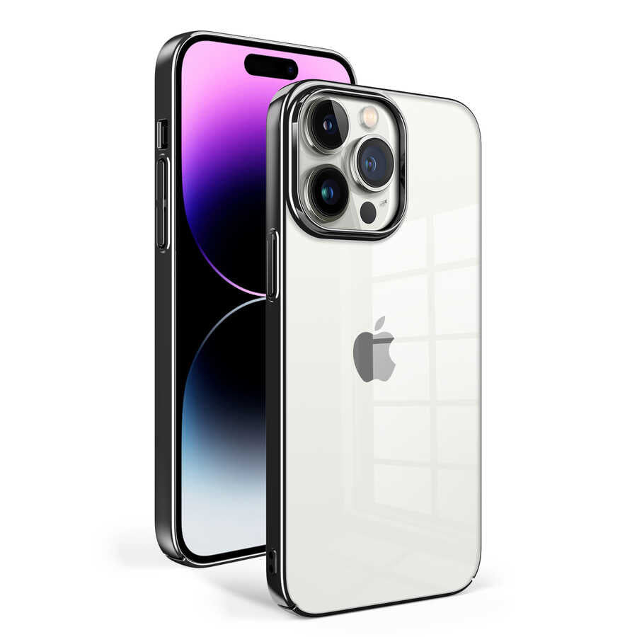 Apple iPhone 14 Pro Max Kılıf Zore Sun Kapak Siyah