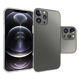 Apple iPhone 14 Pro Max Kılıf Zore Süper Silikon Kapak Renksiz