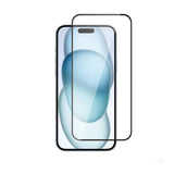 Apple iPhone 14 Pro Max Zore 3D Rika Temperli Cam Ekran Koruyucu Siyah