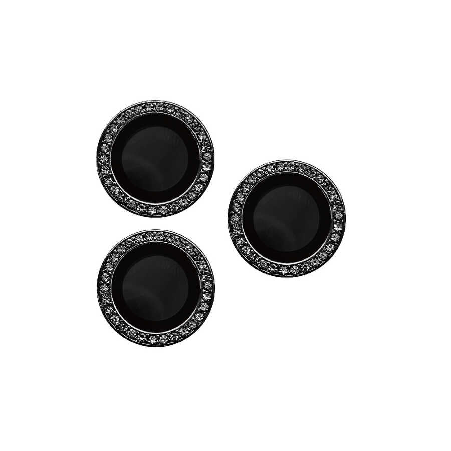 Apple iPhone 14 Pro Max Zore CL-06 Kamera Lens Koruyucu Siyah