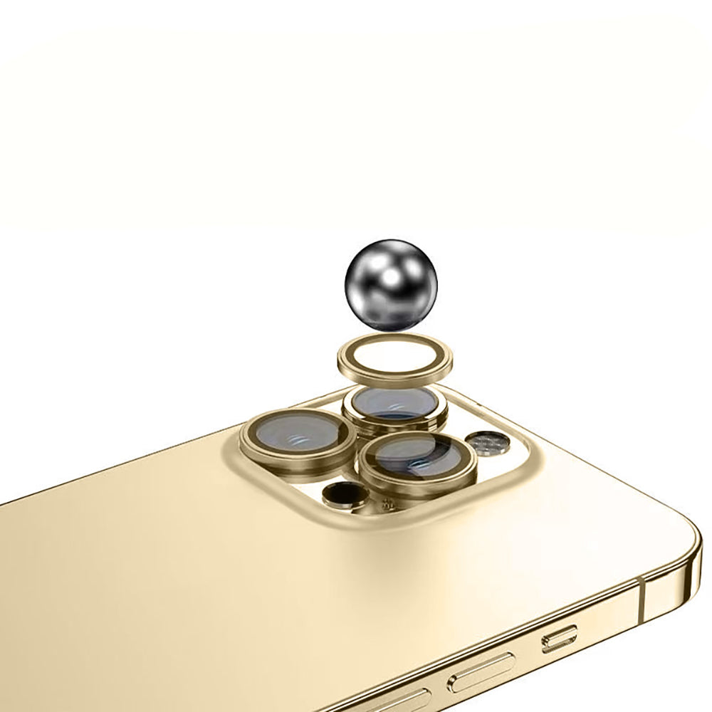 Apple iPhone 14 Pro Max Zore Mikro Kamera Lens Koruyucu Siyah
