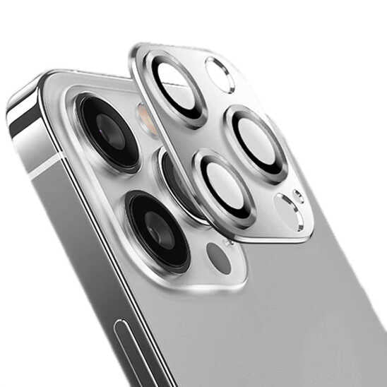 Apple iPhone 14 Pro Zore CL-03 Kamera Lens Koruyucu Derin Mor
