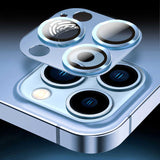 Apple iPhone 14 Pro Zore CL-03 Kamera Lens Koruyucu Derin Mor