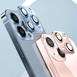 Apple iPhone 14 Pro Zore CL-03 Kamera Lens Koruyucu Derin Mor