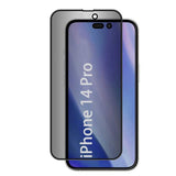 Apple iPhone 14 Pro Zore Kor Privacy Cam Ekran Koruyucu Siyah