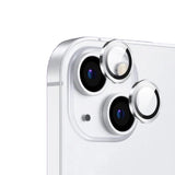 Apple iPhone 14 Zore CL-12 Premium Safir Parmak İzi Bırakmayan Anti-Reflective Kamera Lens Koruyucu Turuncu