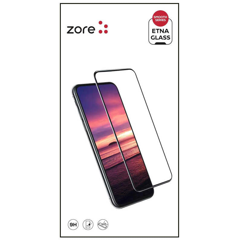 Apple iPhone 14 Zore Etnaa Cam Ekran Koruyucu Siyah