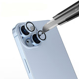 Apple iPhone 14 Zore Mikro Kamera Lens Koruyucu Siyah
