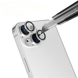 Apple iPhone 14 Zore Mikro Kamera Lens Koruyucu Siyah