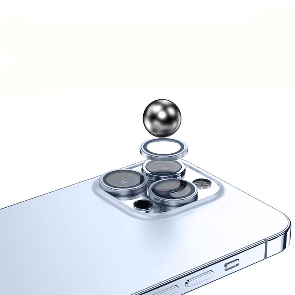 Apple iPhone 14 Zore Mikro Kamera Lens Koruyucu Siyah