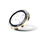 Apple iPhone 14 Zore Mikro Kamera Lens Koruyucu Gold
