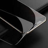 Apple iPhone 15 Davin 5D Privacy Cam Ekran Koruyucu Siyah