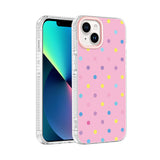 Apple iPhone 15 Kılıf Airbag Tasarımlı Zore Potik Sert PC Kapak Pembe