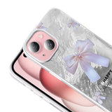 Apple iPhone 15 Kılıf Desenli Zore Mep Kapak Gold Leopar