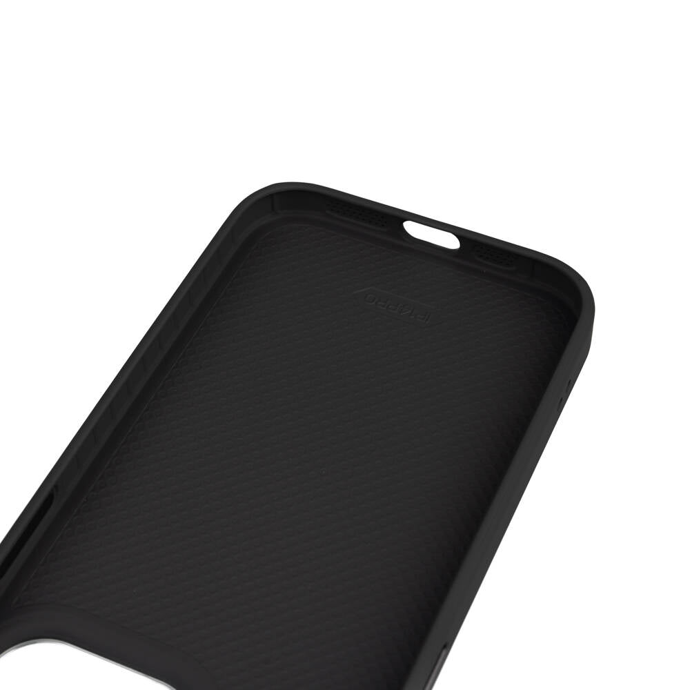 Apple iPhone 15 Kılıf Ekranı Yansıtan Zore Akıllı NFC Kapak Gri