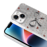 Apple iPhone 15 Kılıf Kamera Korumalı Figürlü Zore Ponti Silikon Kapak Beyaz