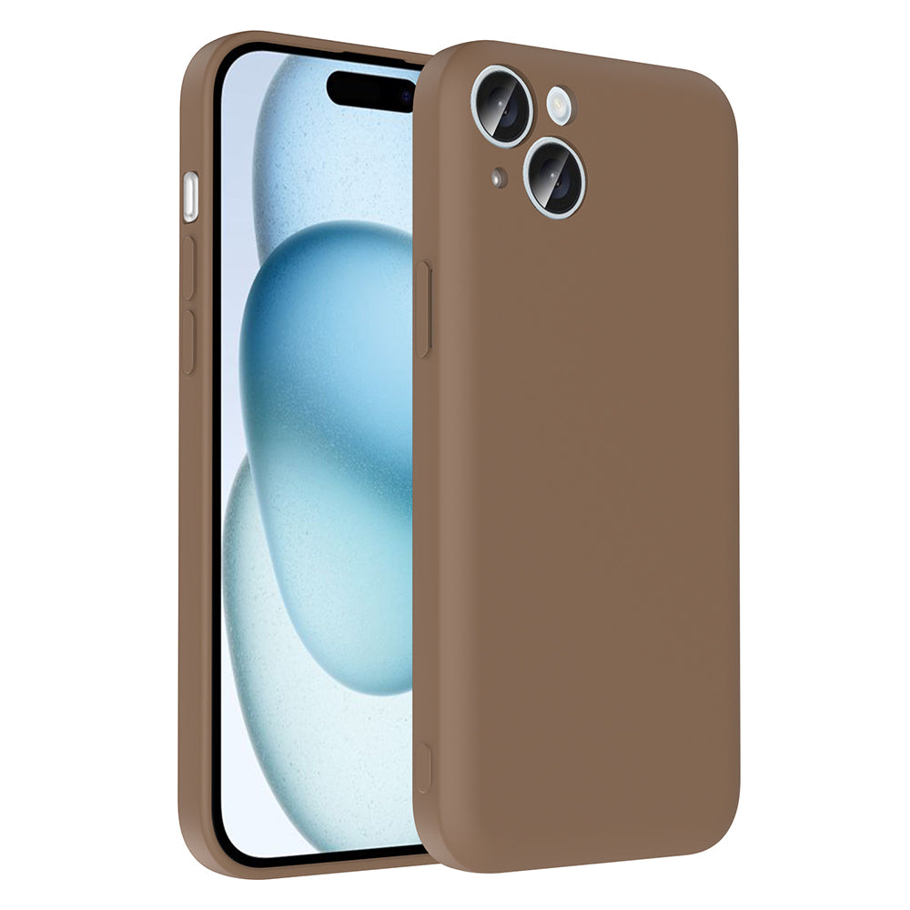 Apple iPhone 15 Kılıf Kamera Korumalı Kartlık Hazneli Zore Vitra Kapak Siyah