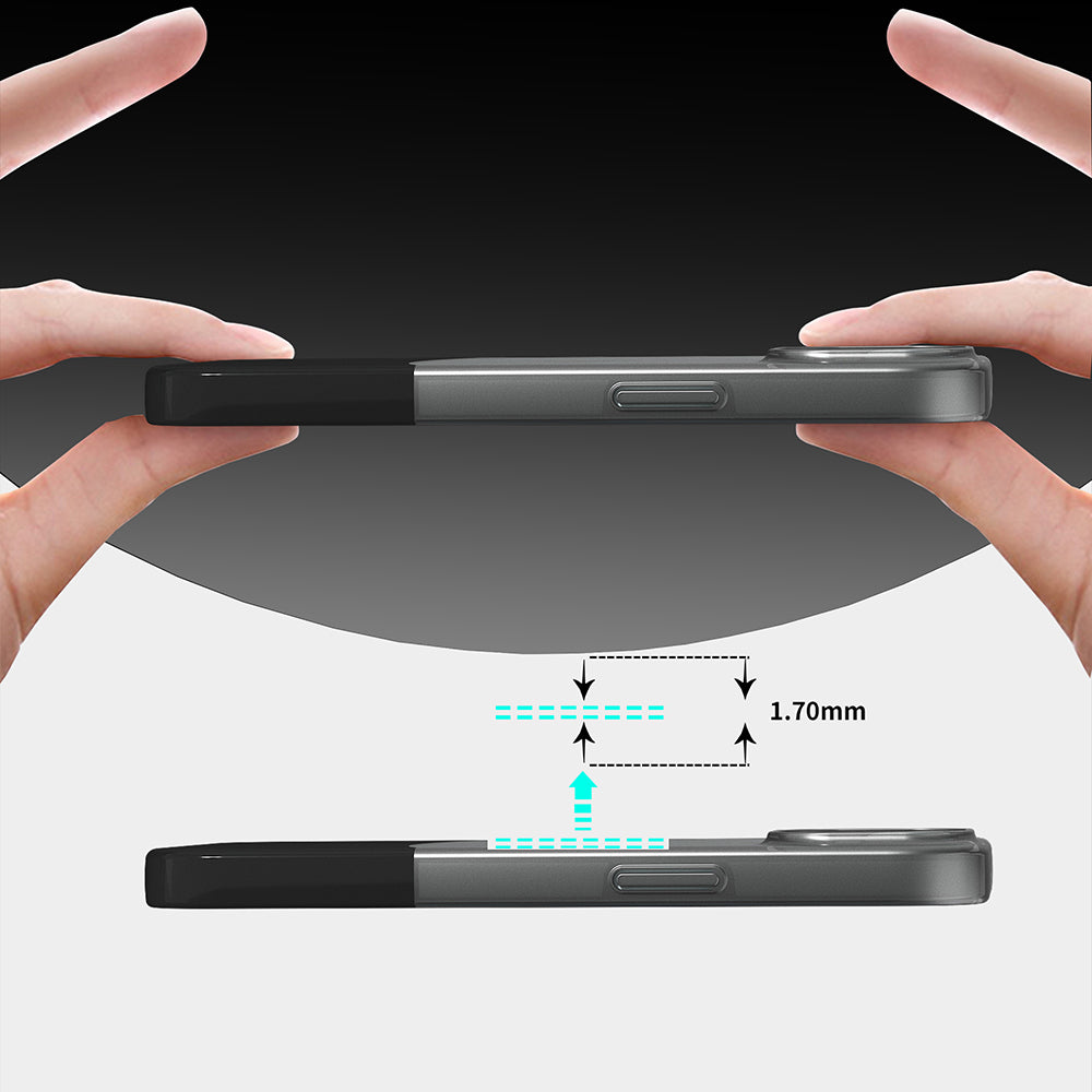 Apple iPhone 15 Kılıf M-Safe Şarj Özellikli Mıknatıslı Zore Duble Kapak Gri