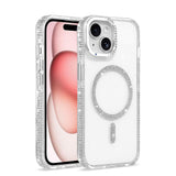 Apple iPhone 15 Kılıf M-safe Şarj Özellikli Zore Tera Silikon Kapak Şeffaf