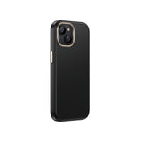 Apple iPhone 15 Kılıf M-safe Şarj Özellikli Karbon Fiber Görünümlü Zore Antina Kapak Siyah