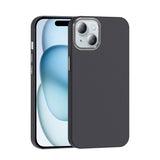 Apple iPhone 15 Kılıf M-safe Şarj Özellikli Karbon Fiber Görünümlü Zore Gros Kapak Siyah