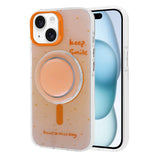 Apple iPhone 15 Kılıf M-safe Şarj Özellikli Tak-Çıkar Pop Soketli Zore Tiktok Kapak Siyah