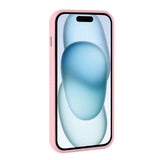Apple iPhone 15 Kılıf Parlak Taşlı Tasarım Zore Pırlanta Kapak Lila