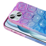 Apple iPhone 15 Kılıf Simli 3D Desenli Zore Hacar Kapak Beyaz