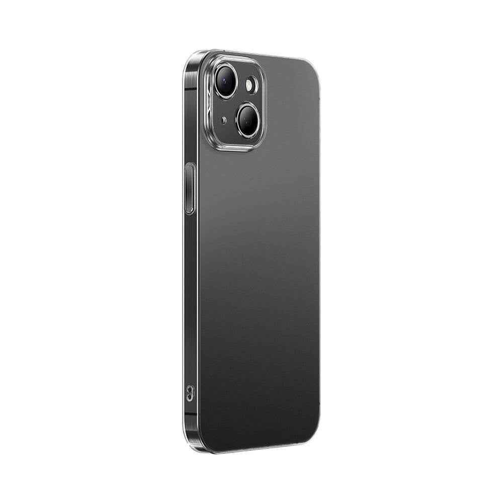 Apple iPhone 15 Kılıf Toz Önleyici Zore Helo Kapak Şeffaf