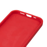 Apple iPhone 15 Kılıf Zore Biye Silikon Kırmızı