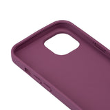 Apple iPhone 15 Kılıf Zore Biye Silikon Mor