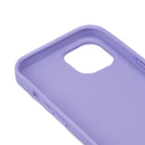 Apple iPhone 15 Kılıf Zore Biye Silikon Mor
