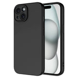 Apple iPhone 15 Kılıf Zore Mara Lansman Kapak Siyah