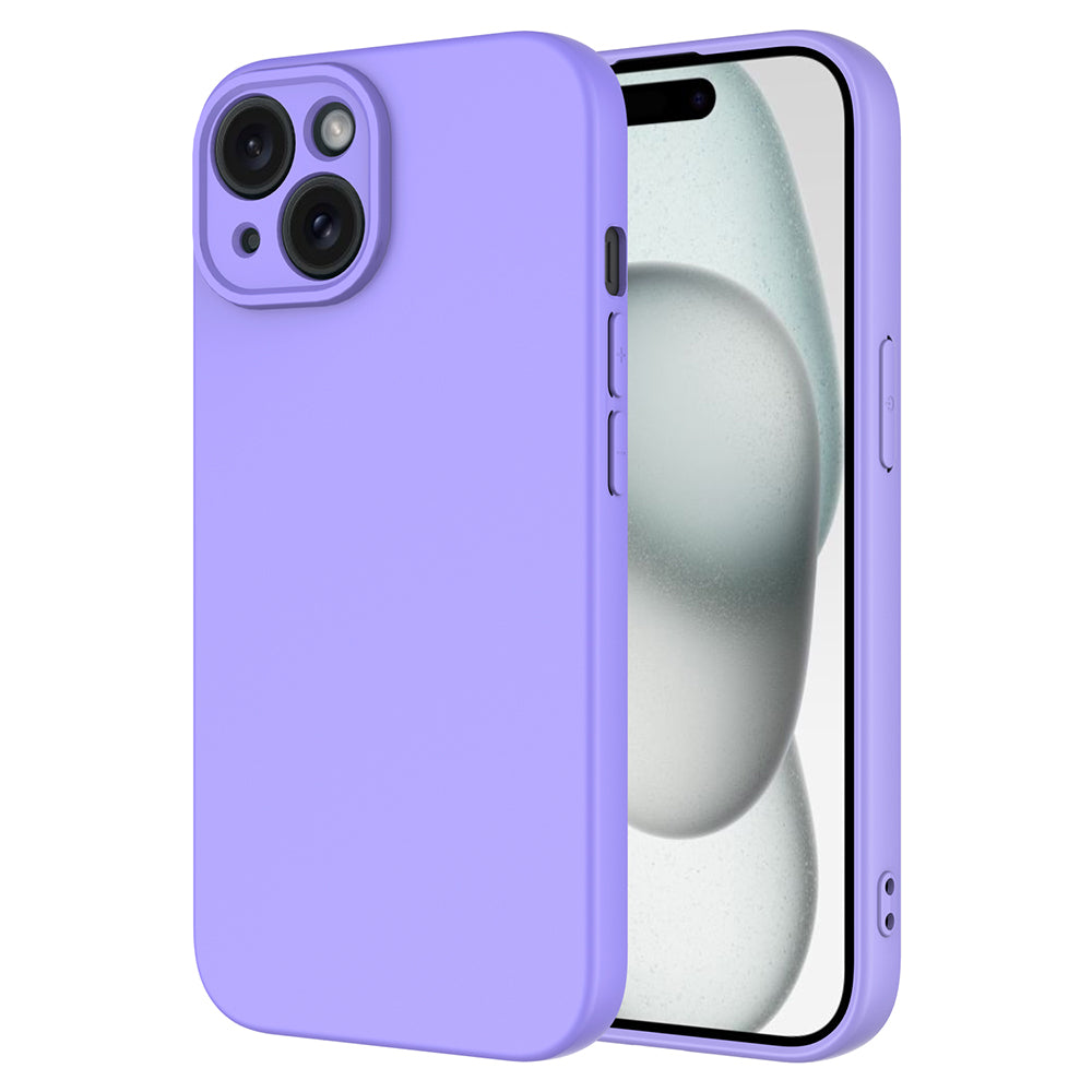 Apple iPhone 15 Kılıf Zore Mara Lansman Kapak Lila
