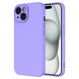 Apple iPhone 15 Kılıf Zore Mara Lansman Kapak Lila