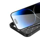 Apple iPhone 15 Kılıf Zore Negro Silikon Kapak Siyah