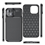Apple iPhone 15 Kılıf Zore Negro Silikon Kapak Siyah