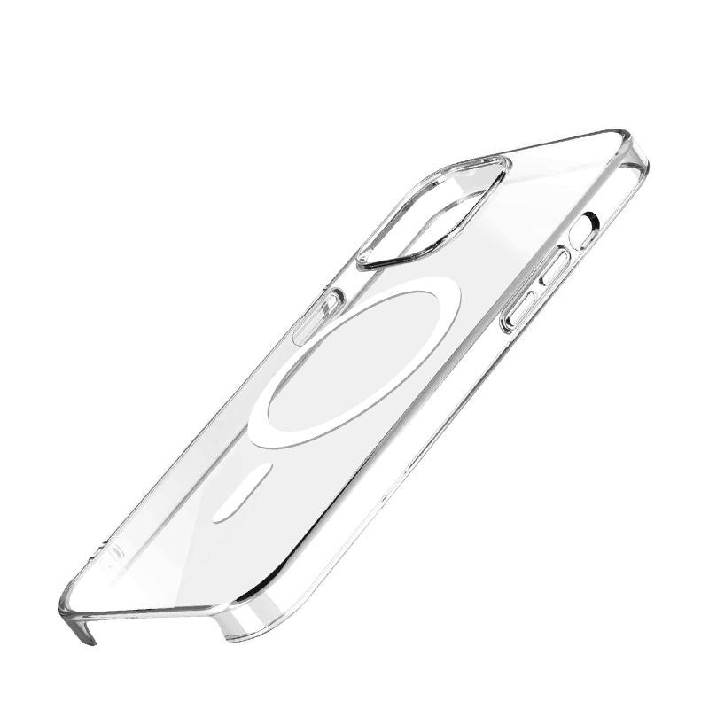 Apple iPhone 15 Plus Kılıf IC Çipli Zore Wireless Şarj Özellikli Şeffaf Orjin Kapak Renksiz