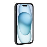 Apple iPhone 15 Plus Kılıf Parlak Taşlı Tasarım Zore Pırlanta Kapak Pembe